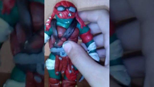 Быстрый обзор на фигурки из пластилина (фильм 2014 Майкла бэя"Черепашки- ниндзя" смотреть онлайн