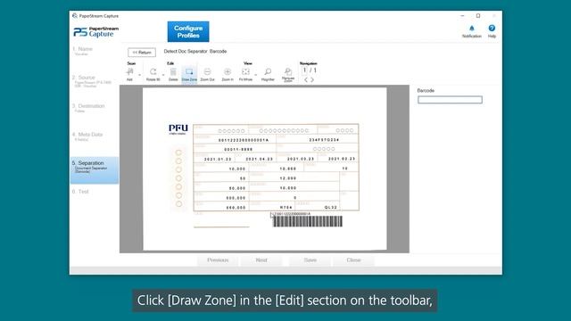 Automatically Classify Documents into Files by Barcode on PaperStream Capture смотреть онлайн