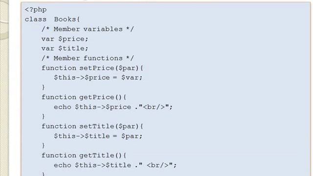 Object Oriented Concept in PHP part 1-1 смотреть онлайн