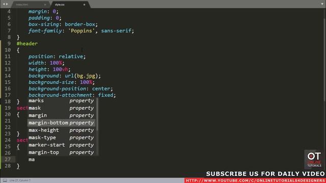 Background Image Size Change into Small when Scrolling | Zoom out Image on Scroll Using Javascript смотреть онлайн