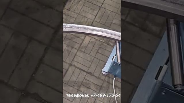 Трубогиб/Профилегиб УГС- 6/3 гибка профильной трубы 60х40мм смотреть онлайн