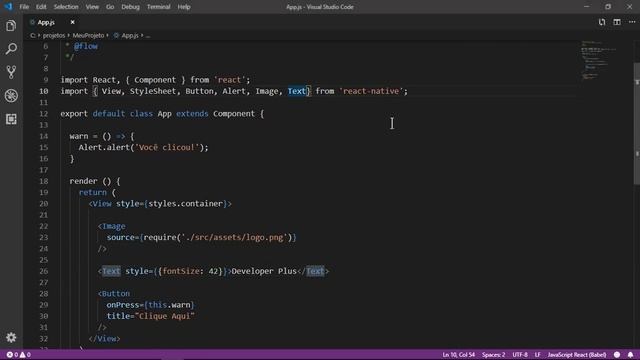 Curso de React Native #28 Touchable Highlight смотреть онлайн