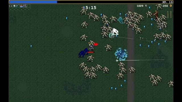 Vampire Survivors #19 - Патч 0.2.12. Улучшение кольца молнии! Мощнее, злее, лучше! смотреть онлайн