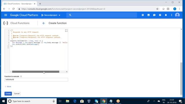 HOW TO CREATE GOOGLE CLOUD FUNCTION смотреть онлайн