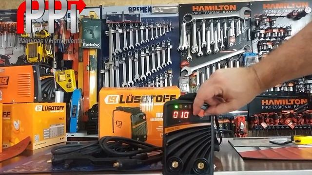 Soldadora Inverter IRON 250 Lusqtoff | PPi Maquinas Y Herramientas