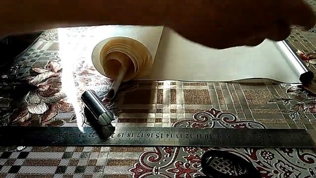 Как отрезать рулонные шторки. смотреть онлайн