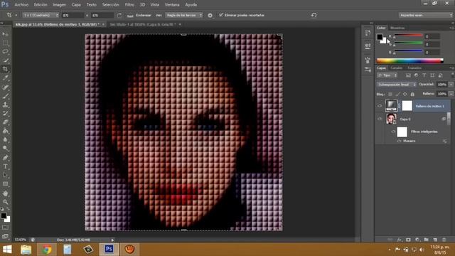 Tutoriales Photoshop CS6: Como Hacer El Efecto De Foto Pixelado En Photoshop CS6 (by PhotoPipo) смотреть онлайн