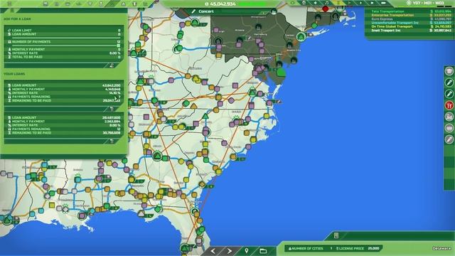 I OWN EVERYTHING! - Transport Inc - Logistics Strategy Management Game смотреть онлайн
