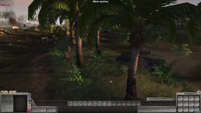 Men of War Assault Squad 2 - Американцы захватывают немецкие укрепления. смотреть онлайн