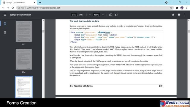 Python Django Tutorial #python #django смотреть онлайн