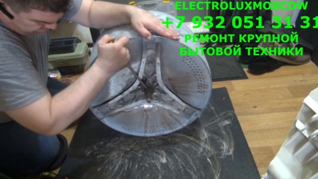 09 06 22 Ремонт бака от стиральной машины CANDY замена подшипников в домашних условиях смотреть онлайн