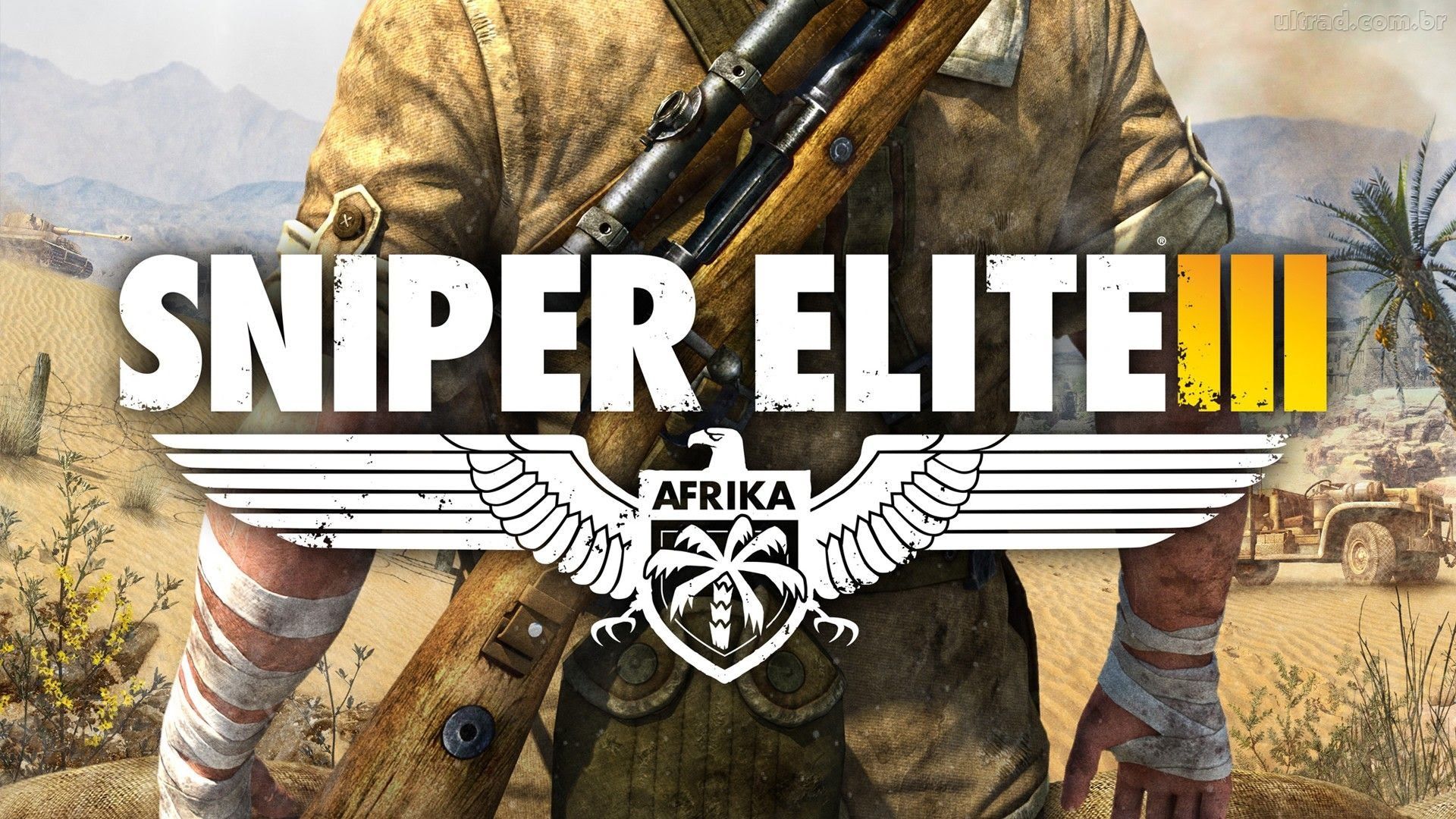 Прохождение Sniper Elite 3 #1: Осада Торбука и Габерун. смотреть онлайн