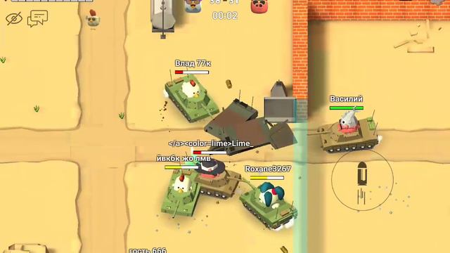 Челлендж: Я должен выиграть 6 раз в танки-TF в игре чикен ган🐔🐥. смотреть онлайн