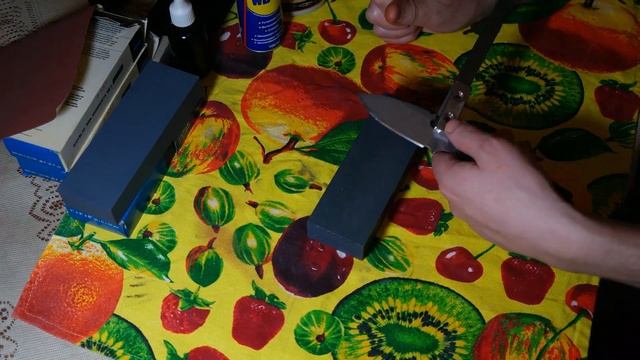 Заточка на грубых брусках. Norton Crystolon. Часть 2 Практика