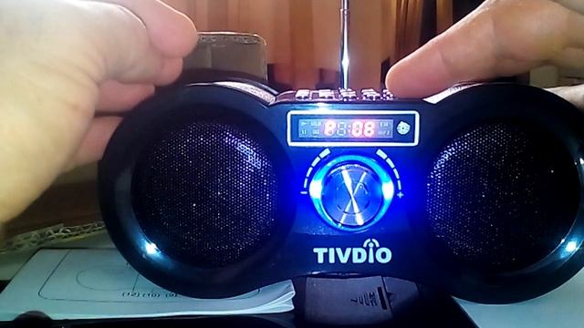 TIVDIO V-113 Speaker Unboxing смотреть онлайн