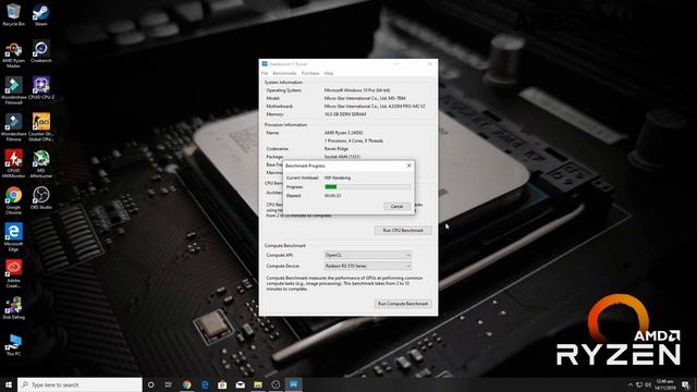 AMD RYZEN 5 2400G ft. GIGABYTE RADEON RX 570 | BENCHMARKS WITH PC GAMES | ARIESABANGAN смотреть онлайн
