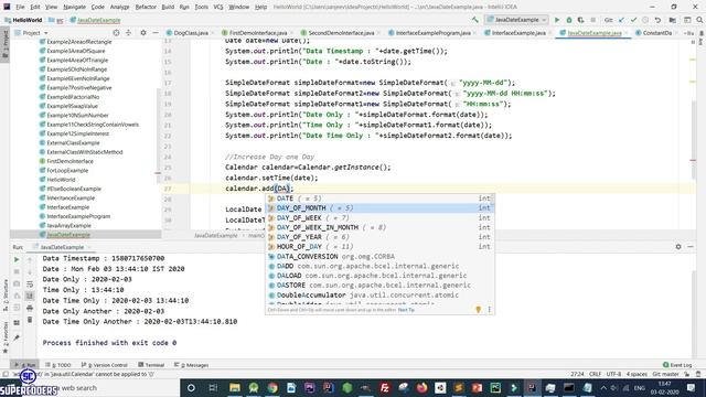 Java DateTime Tutorial Part 11 смотреть онлайн