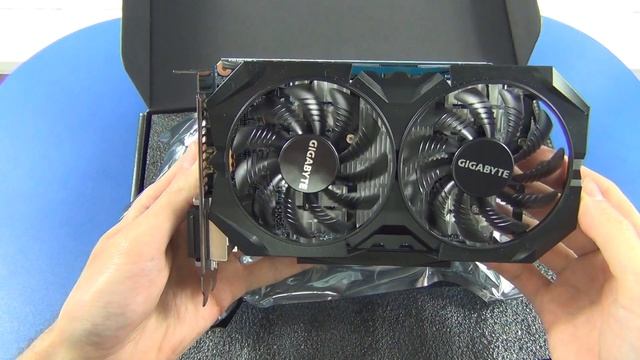 Gigabyte GeForce GTX750Ti (GV-N75TOC2-2GI) - распаковка смотреть онлайн