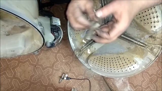 Ремонт стиральной машины Samsung 4,5 кг Замена подшипников своими руками смотреть онлайн