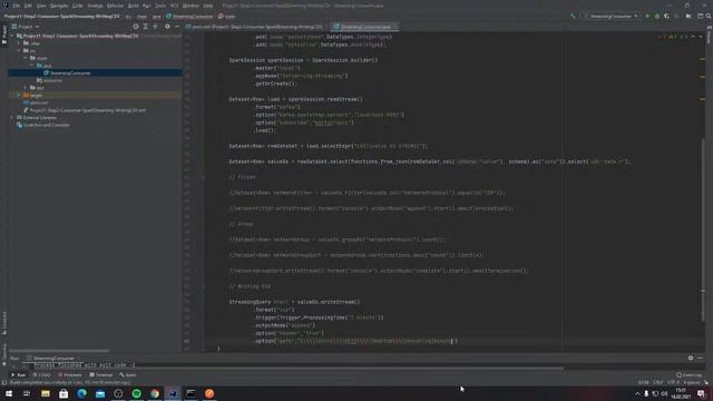 Big Data Projects - First Project - Step Two - Kafka Consumer - Analysis With Spark Streaming - CSV смотреть онлайн