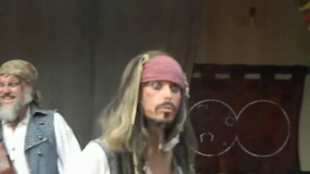 Jack Sparrow na Adventureland - Magic Kingdom смотреть онлайн