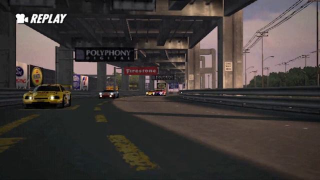 Gran Turismo 4 (PS2) arcade mode Seattle Circuit (replay mode) смотреть онлайн