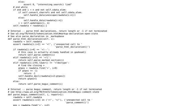 Code Review: HTML parser written with the Python 3 standard lib смотреть онлайн