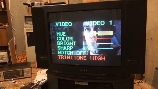 High end Sony Trinitron KV-27HSR10 from 1989 смотреть онлайн