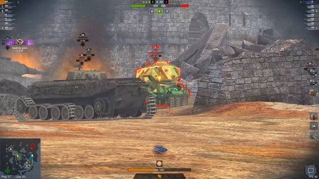 Обзор Буррасик Wot Blitz! Танковый сюрстрёмминг смотреть онлайн