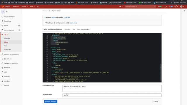10 gitlab ci and pushing to dockerhub смотреть онлайн