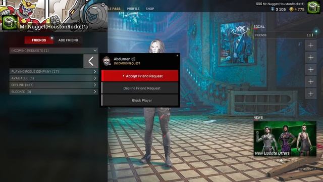 Rogue Company cannot add friends bugs смотреть онлайн