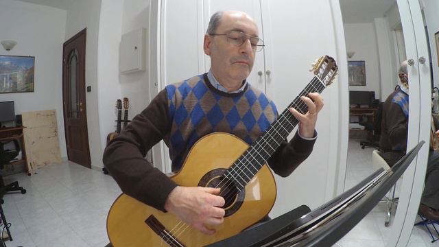 AMICO DI IERI (Le Orme) Fingerstyle guitar solo смотреть онлайн