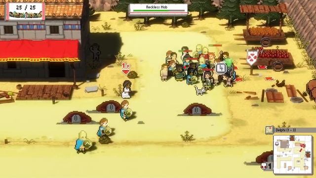 Okhlos Omega Walkthrough #1 - [Crowd Control Crash Course] смотреть онлайн