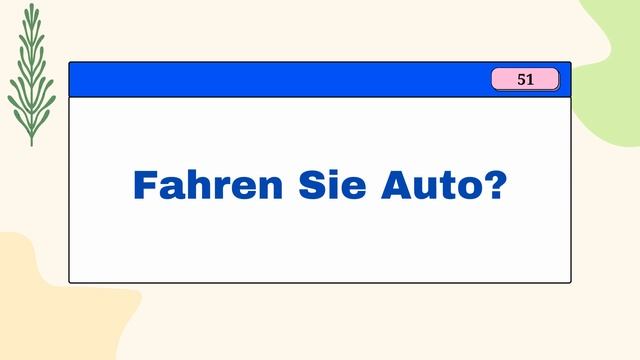 Немецкий: аудио-упражнение на понимание немецкой речи, часть 2. смотреть онлайн