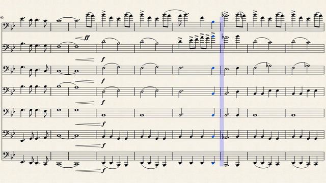 Jurassic Park Trombone Choir Arranged by Orton-Urbina, C. смотреть онлайн