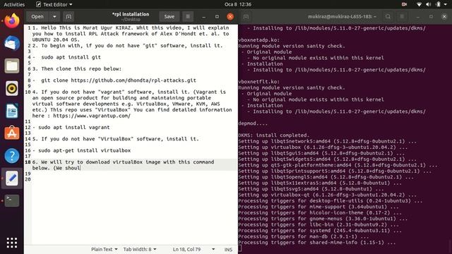 How to install RPL Attack framework of Alex D'Hondt et.al to UBUNTU 20.04 смотреть онлайн