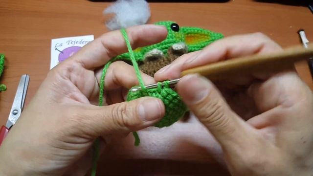 Baby Yoda (Grogu ) fácil de tejer amigurumi paso a paso (cabeza) смотреть онлайн