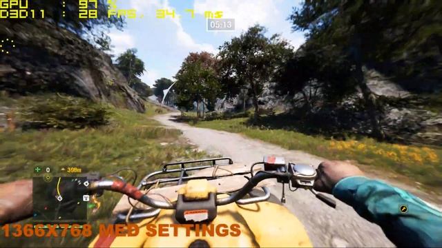 Far Cry 4 AMD 530 Gaming Benchmark смотреть онлайн