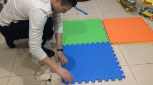 Коврики пазлы для напольного покрытия