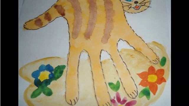 Рисуем ладошками с детьми смотреть онлайн