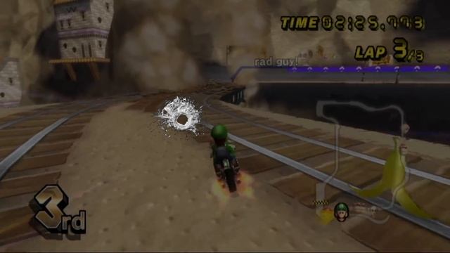 Mario Kart Wii but every item affects the video смотреть онлайн