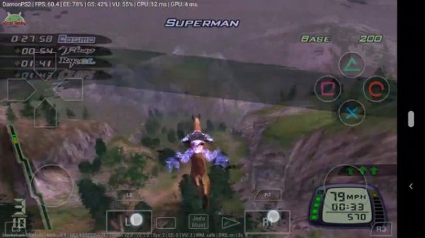 Downhill Domination Playstation 2 Played on Android | Damon PS2 Pro Emulator