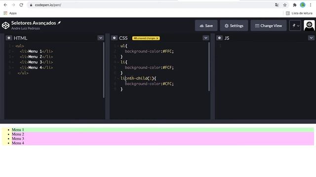 Seletores avançados do CSS - Como usar nth child смотреть онлайн