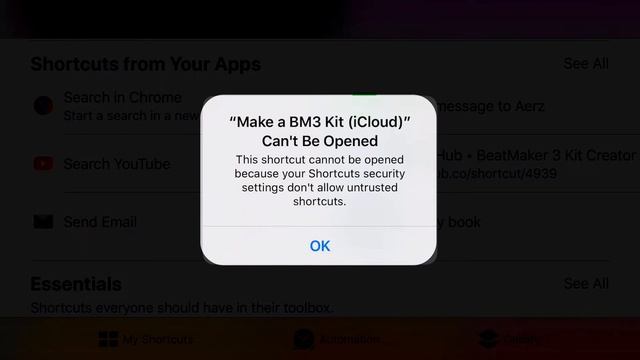 Make BeatMaker 3 Kits using the Shortcuts App #iosquicktip смотреть онлайн