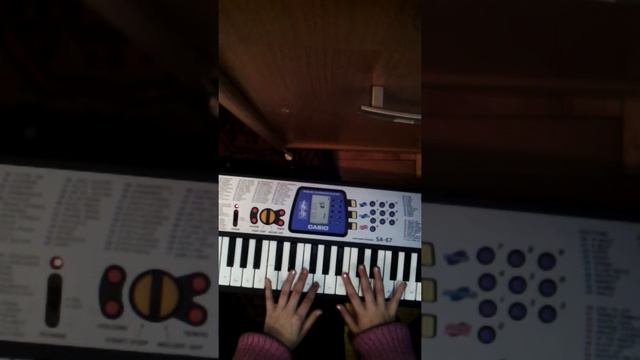 учимся играть на сентезаторе собачий вальс смотреть онлайн