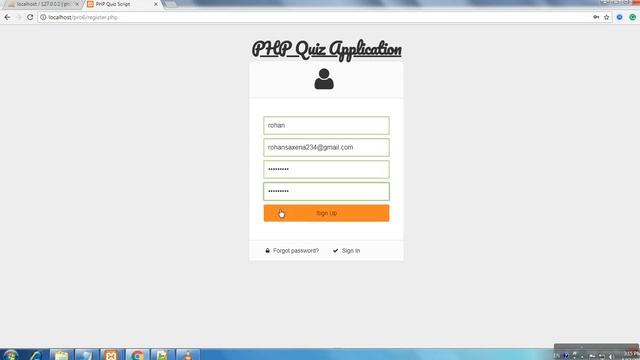 online quiz application through PHP and MYSQL смотреть онлайн