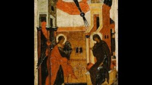 Задостойник Благовещению Пресвятой Богородицы, глас 4