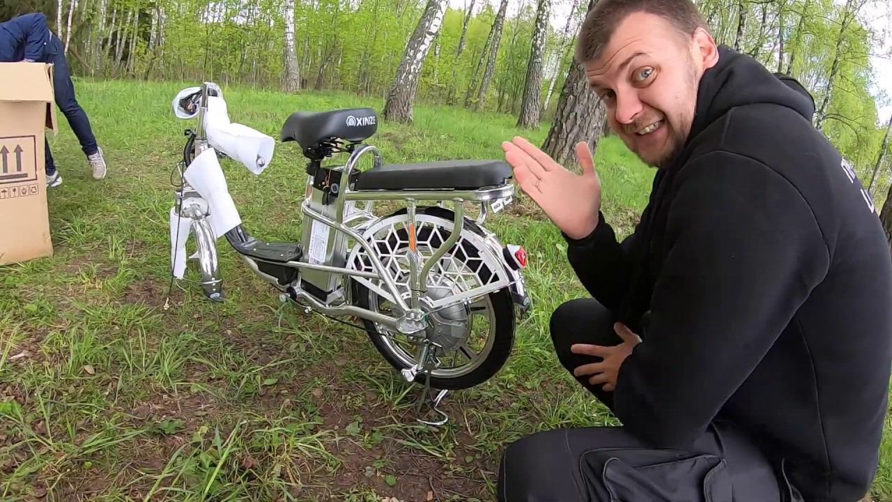 ЭлектроВелосипед Xinze V8 500W (60V/10Ah) - РАсПаКОВКА
