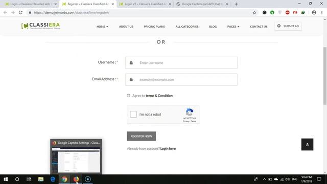 How to use Google reCAPTCHA in Classiera Classified Ads WP Theme смотреть онлайн