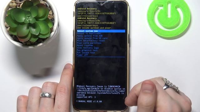 Как выйти из режима "Прошивки" на Samsung Galaxy A10s? Выключение Recovery Mode'a на Samsung A10s смотреть онлайн